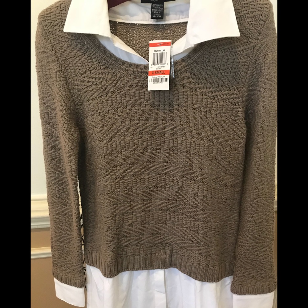 Style & Co sweater blouse top NWT - Picture 6 of 11
